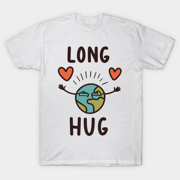 Long Distance Relationship T-Shirt by RetroColors